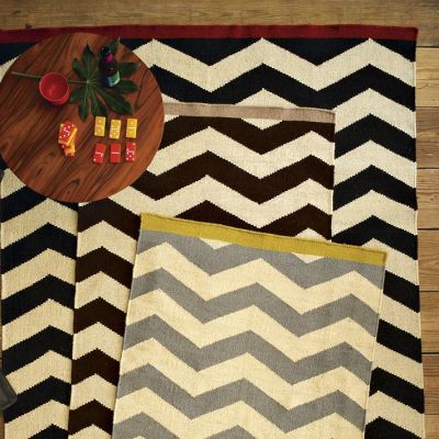 westelm.com Zigzag Wool Rug